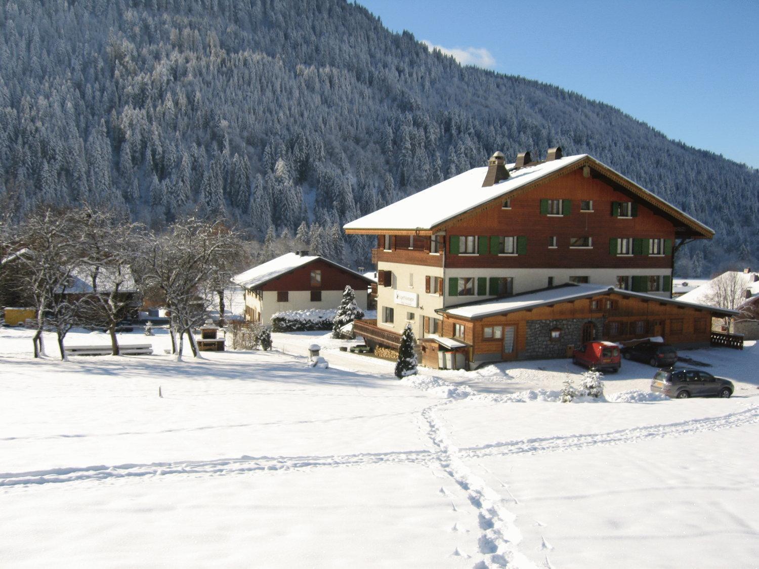 Esprit Montagne Hotel Abondance Exterior foto