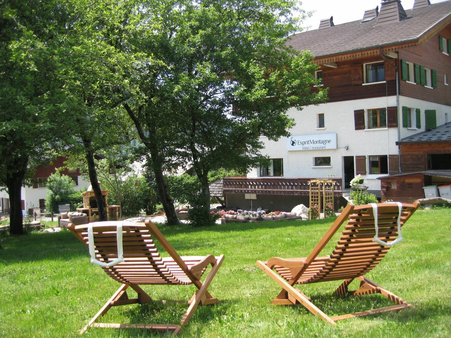 Esprit Montagne Hotel Abondance Exterior foto