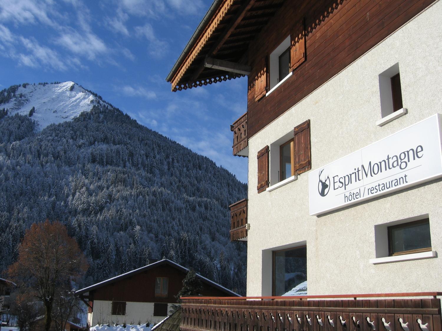 Esprit Montagne Hotel Abondance Exterior foto