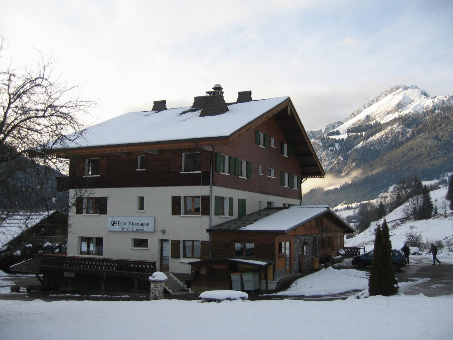 Esprit Montagne Hotel Abondance Exterior foto